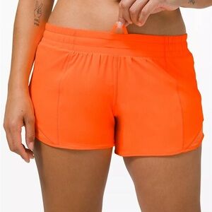 neon orange hotty hot shirts 2.5 inch and low rise